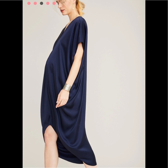 Hatch the Riviera Dress in Navy One Size - Picture 3 of 9